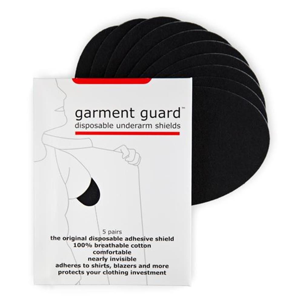 Solutions that Stick Garment Guard Black Disposable underarm Shields